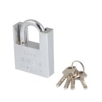 กุญแจลูกปืน SQUARE BEAM LOCK 60 MM สีสเตนเลส