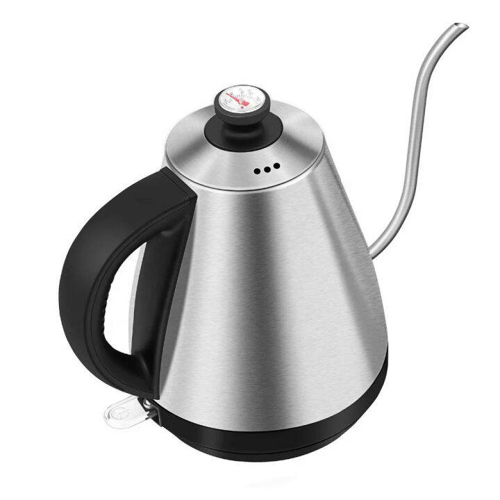 1.0l auto shutoff cordless jug Electric stainless steel gooseneck