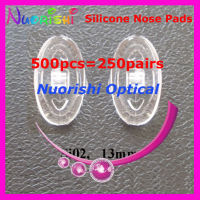 500pcs Glasses Eyewear Eyeglass Spectacle Soft Silicone Nose Pads 26 Types Options Free Shipping