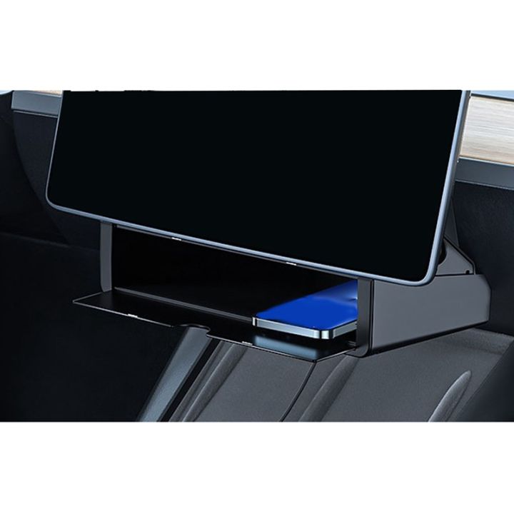 car-central-control-navigation-screen-storage-box-storage-box-shelf-interior-accessories-parts-component-for-tesla-model-3-y-2020-2023