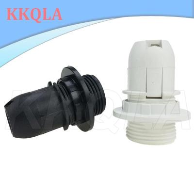 QKKQLA Screw ES E14 M10 Light Bulb Lamp Base Holder Pendant Socket &amp; Lampshade Collar 220V 110V