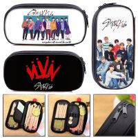 Korean KPOP Maxident Stray Kids Print Pencil Bag Maniac Pencil Box Changbin Hyunjin Han Felix Seungmin School Supplies Bag Gift