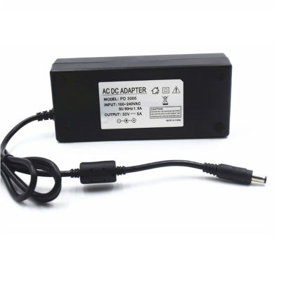 30VDC charger ,150W 30V 5A ACDC adapter ,100-240Vac input 5.5*2.5 5.5*2.1 dc out put transformer ,30V power supply
