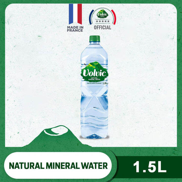 VOLVIC Natural Mineral Water 1.5 Liter Lazada PH