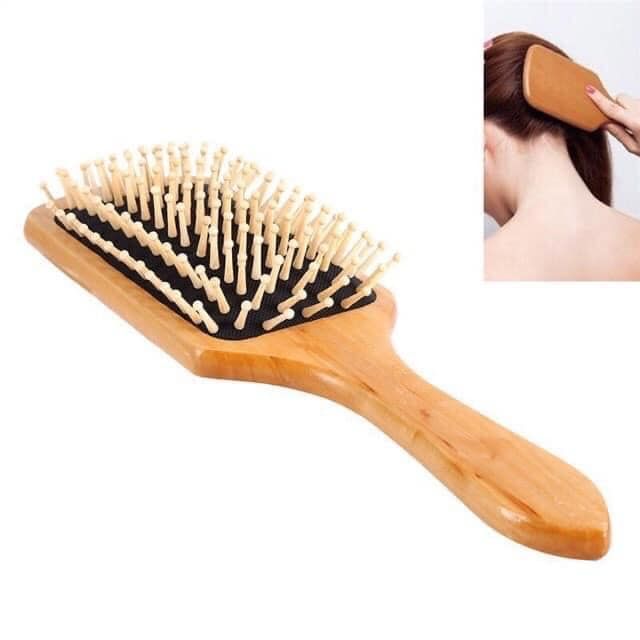 Natural Wooden Kid's Small Hair Brush