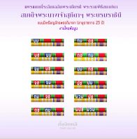 งานไหมพันนูน แพรแถบที่ระลึกแบบใหม่ 2564 มีเครื่องราช 25 ปี