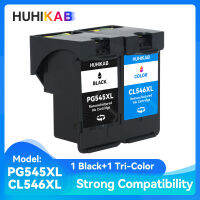 HUHIKAB ผลิตใหม่545ตลับหมึก546XL สำหรับ Canon PG-545 PG 545 XL สำหรับ Pixma MG2500 MG2540 545XL เครื่องพิมพ์