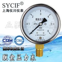 ☾❒ YE-100 Diaphragm Pressure Gauge 0-10kpa Gas KPa 16 25kpa YE-150