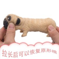 【CW】 squishy gigante stress toys Slow Kawaii Cartoon Pug Collection Squeeze Stress Reliever
