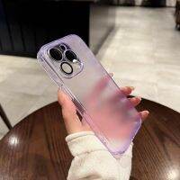 （A New sale）♦○ IPhone14เคสฝ้ากระจก PC สำหรับ iPhone 14 / 13 12ฟิล์มเลนส์ตัวกรองฝุ่น ProMax