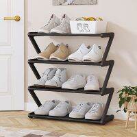 【YF】 Simple Fabric Assembled Shoe Storage Rack