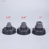 ☫❡ S60x6 Thread to 1/2 3/4 1 Male Fine Thread IBC water Tank Connector Pipe Interface IBC Tank Fitting Accessories