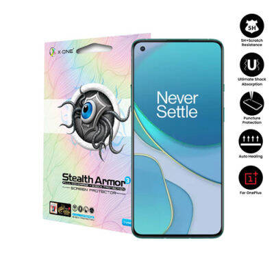 OnePlus 8T X.one Stealth Armor 3 Clear/Matte Front Screen/ฝาหลัง/ตัวป้องกันเลนส์กล้อง