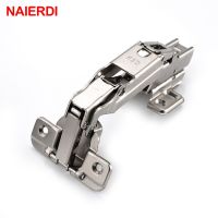 NAIERDI 175 Degree Cold Rolled Steel Fixed Hinge Rustless Iron Cabinet Cupboard Door Hinges For Furniture Hardware  by Hs2023