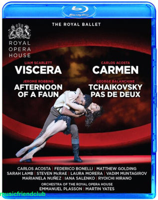 Carmen and three modern ballets Carlos Acosta Royal Ballet (Blu ray 25g)