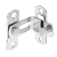 90 Degree Hasp Latches Stainless Steel Sliding Door Gate Locks Barrel Bolt Hardware with Screw For Window Cabinet Hotel Home 1pc Door Hardware Locks M