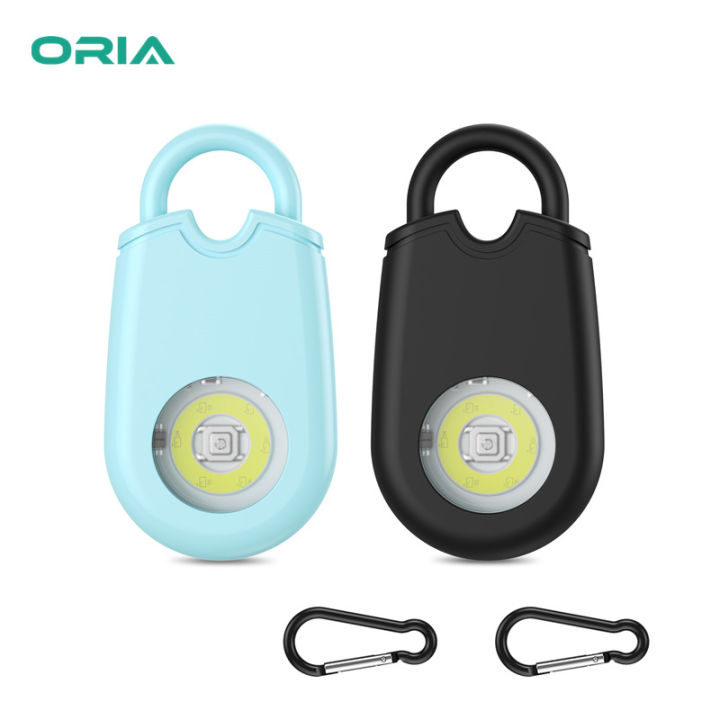 Oria Personal Alarm Keychain For Women 130db Self Protection Safety