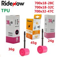 Ridenow TPU 700C จักรยานในท่อ700X18 23 25 28 32 35 37 40 47C จักรยานถนนยาง MTB กล้องติดจักรยาน29X1.5 1.75 1.9 Pneu Aro