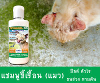 พร้อมส่งทันที!! แชมพูขี้เรื้อน เชื้อราแมว 240 ml ยีสต์ ตัวไร ขนร่วง แผลขี้เรื้อน ผื่นแดง อาบสัปดาห์ละ 2 ครั้ง อาบสะอาด