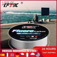 1~10PCS 100m Fluorocarbon Fishing Lure Line 4.13-34.32LB Carbon Fiber Leader Fly Fishing Line Super Soft Line Pesca