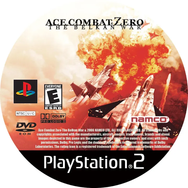 Ps2 Ace Combat Zero The Belkan War , Dvd Game Playstation 2 