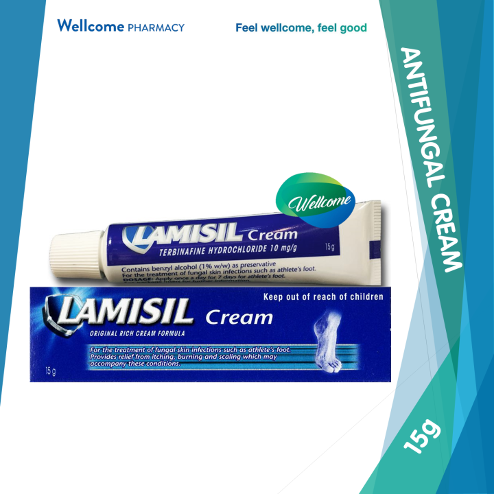 Lamisil Terbinafine Antifungal Cream - 15g | Lazada