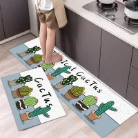 Anti-slip carpet, cute pattern, have two sizes to choose from 40*60CM and 40*120CM, bathroom rug, kitchen rug , Doormat, floor, water absorbent fabric, can be used anywhere.