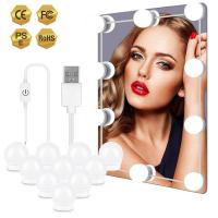 USB LED 12V Makeup Lamp Wall Light Beauty 2 6 10 14 Bulbs Kit For Dressing Table Stepless Dimmable Hollywood Vanity Mirror Light