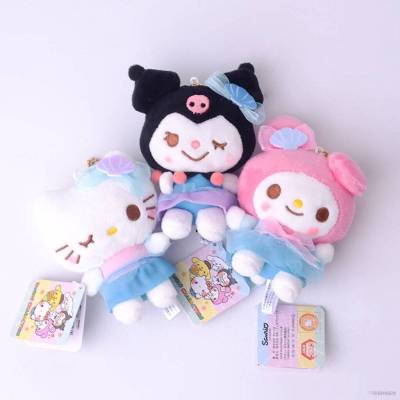 Ns3 พวงกุญแจ จี้ตุ๊กตา Sanrio Ocean Series Hello Kitty Mymelody Kuromy SN3 สําหรับเด็ก
