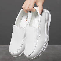 2020 new walking women work shoes white comfortable soft flat cushion anti-slip hospital chunky sneaker female water proof shoes