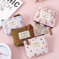 【CW】ﺴ❄❈  Fashion Pattern Coin Purses Small Canvas Wallet Earphone Money Storage