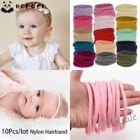 【hot sale】✐❇❖ C05 WONDERFUL 10Pcs/lot Soft Nylon Hairband Thin Elastic Head Band Headband for Baby Stretchy Kids Headwear 10Pcs/lot Girls Hair Bows DIY Hair Accessories