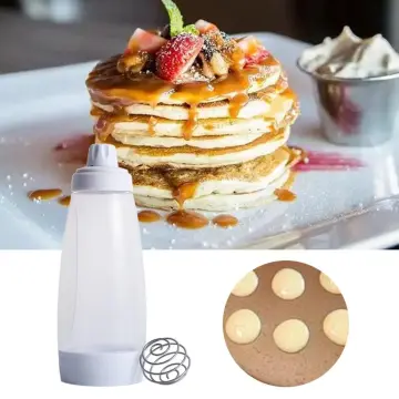 900ml Batter Flour Paste Dispenser For Cupcakes Cookie Cake Muffins  Measuring Cup Cream Speratator Pancake Batter Dispensers