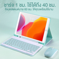 (ไทย+อังกฤษ) ซองหนัง 10.2 2023 gen7 gen6 สี, เคสคีย์บอร์ดบลูทูธ 9.7 2018 Air1 2 Air3 10.5 ซอง