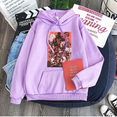 Japanese Anime Attack On Titan Hoodie Sweatshirt Women Men Streetwear Harajuku Cartoon Graphic Pullover Women Men Hoodies Size Xxs-4Xl