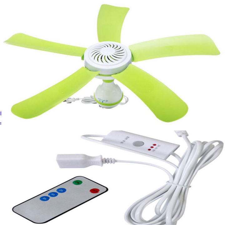 blue-10w-silent-plastic-energy-saving-mini-ceiling-fan-3-5-turn-page-fan-220v-hanging-fan-soft-wind-household