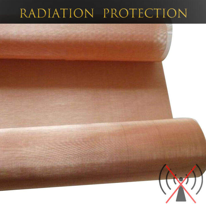 Pure Copper Gauze 200 Mesh Screen Coarse Dense Filter EMF Shielding Antiradiation Faraday Net