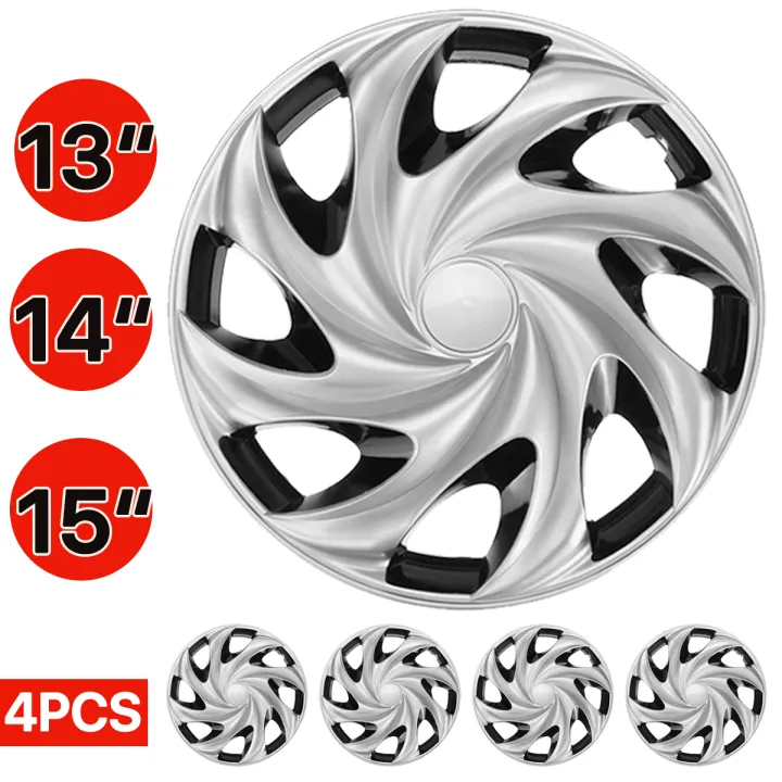 4pcs 13/14/15inch Car Wheel Cover Hubcaps Hub Caps Wheel Center Covers