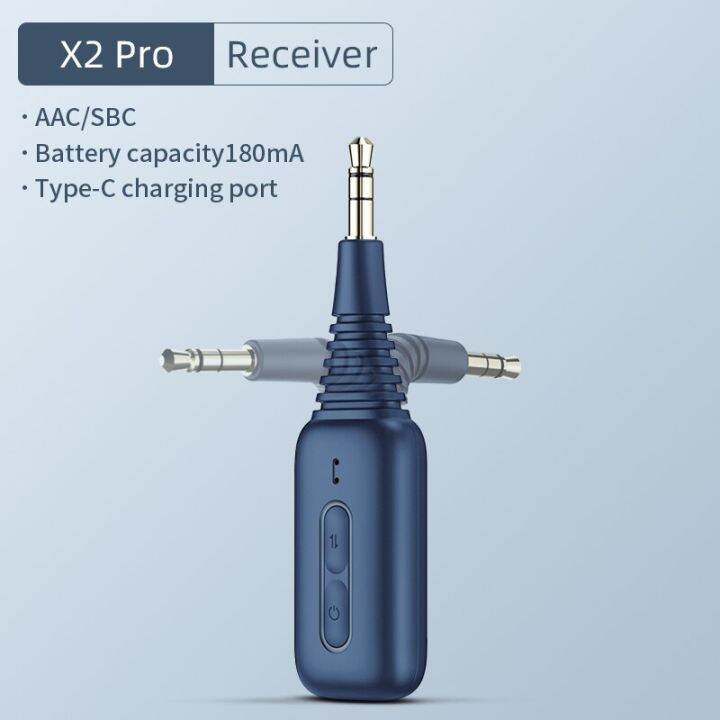 Bluetooth 5.0 with Airplane Flight Audio Adapter aptx For TV Headphone