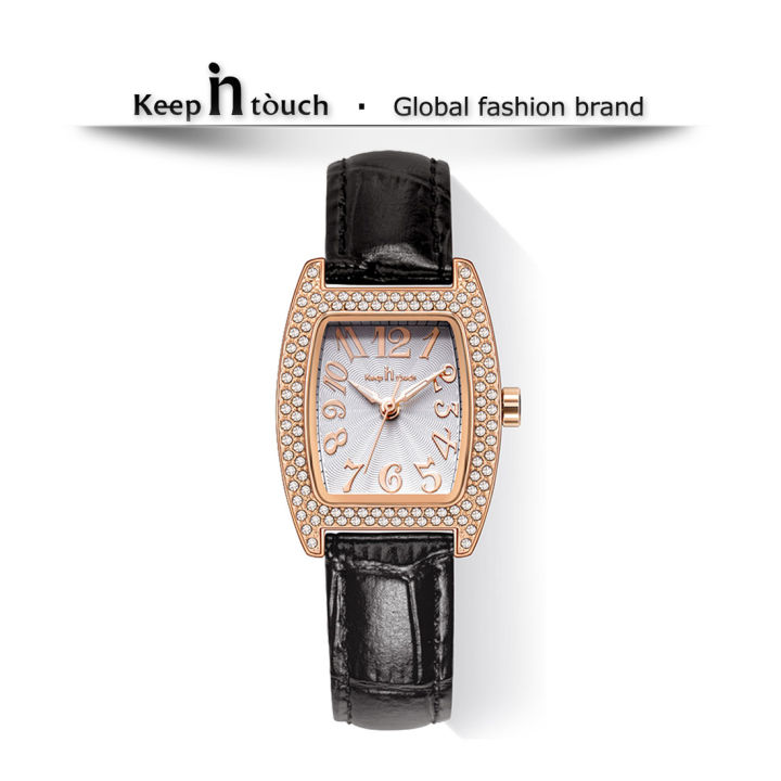 keep-in-touch-นาฬิกา-ผู้หญิง-new-ของแท้-ลำลอง-แฟชั่น-สุดน่ารัก-สร้างสรรค์-ของขวัญ-ผู้ใหญ่-สายหนัง-229