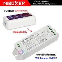 Futd02ไร้สาย Rf 2.4G ถูกแทนที่ด้วย Fut039 Miboxer Rgbw/cw Strip Dmx512 Rgbct Dmx512แผงควบคุม Dc12v-24v