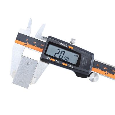 CIFbuy Stainless Steel Digital Display Caliper 150mm Fraction / MM / Inch High Precision Stainless Steel LCD Vernier Caliper