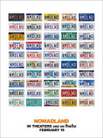 โปสเตอร์หนัง Nomadland Movie Poster รับทำ โปสเตอร์ติดผนัง ของแต่งบ้าน ภาพติดผนัง 77poster