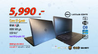 โน๊ตบุคสเปคดี ราคาเบา Dell Latitude 3470 / Core i5-gen6 / Ram 8 gb. / HDD 500 gb. / LED 14"