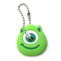 Key Cover Cartoon Ring Keychain Cute Cap Case Caps Silicone Chain Animals Covers