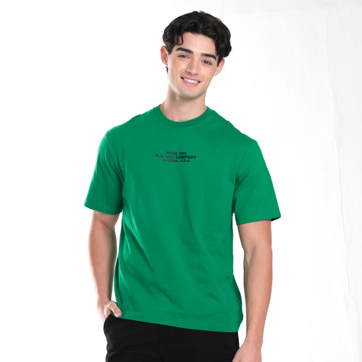 Lee Oversized T-Shirt in Fern Green | Lazada PH