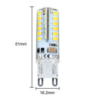 【✆New✆】 fa9669558 1Pcs มินิสว่างมากโคมไฟ Led 4W 110V G9หลอดไฟ Led 48smd 2835 Spotlight เทียนอะไหล่โคมไฟฮาโลเจน35W