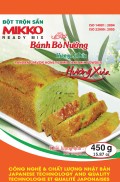 MIKKO Bột bánh bò nướng hương lá dứa 450gr