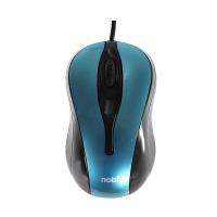 NOBI เมาส์ USB Optical Mouse (NM-41) Blue/Black