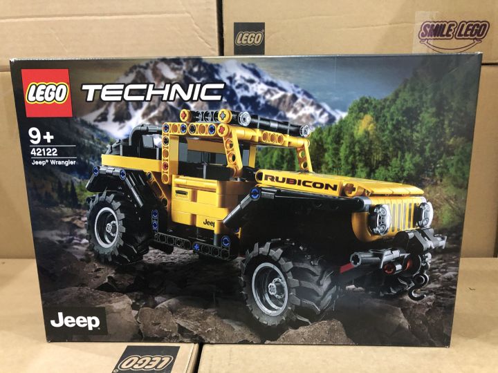 Lego Technic -42122-Jeep® Wrangler-665 chi tiết 
